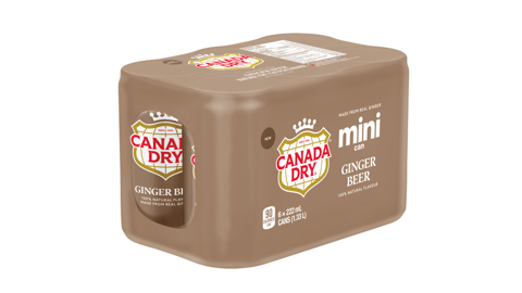 A case of Canada Dry Ginger Beer