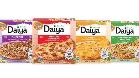 Daiya Reformulated Plant-Based Pizzas
