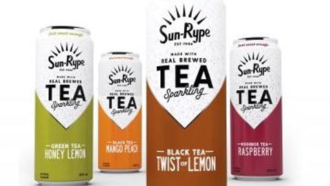 Sun-Rype Products Ltd--SunRype Debuts a Refreshing New Tea Lineu