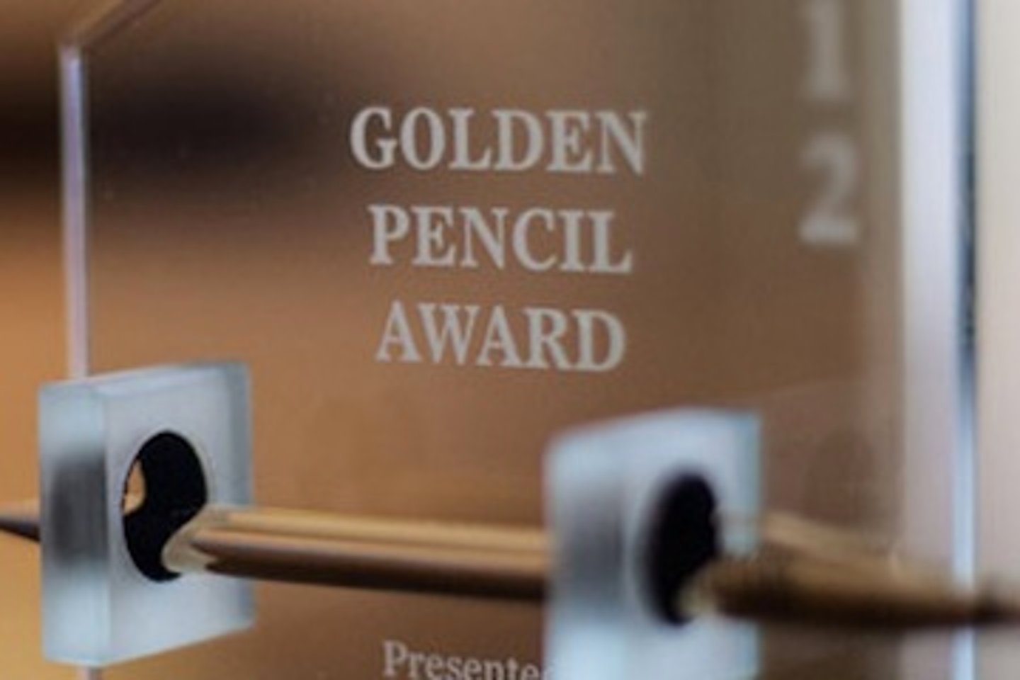 Golden Pencil trophy