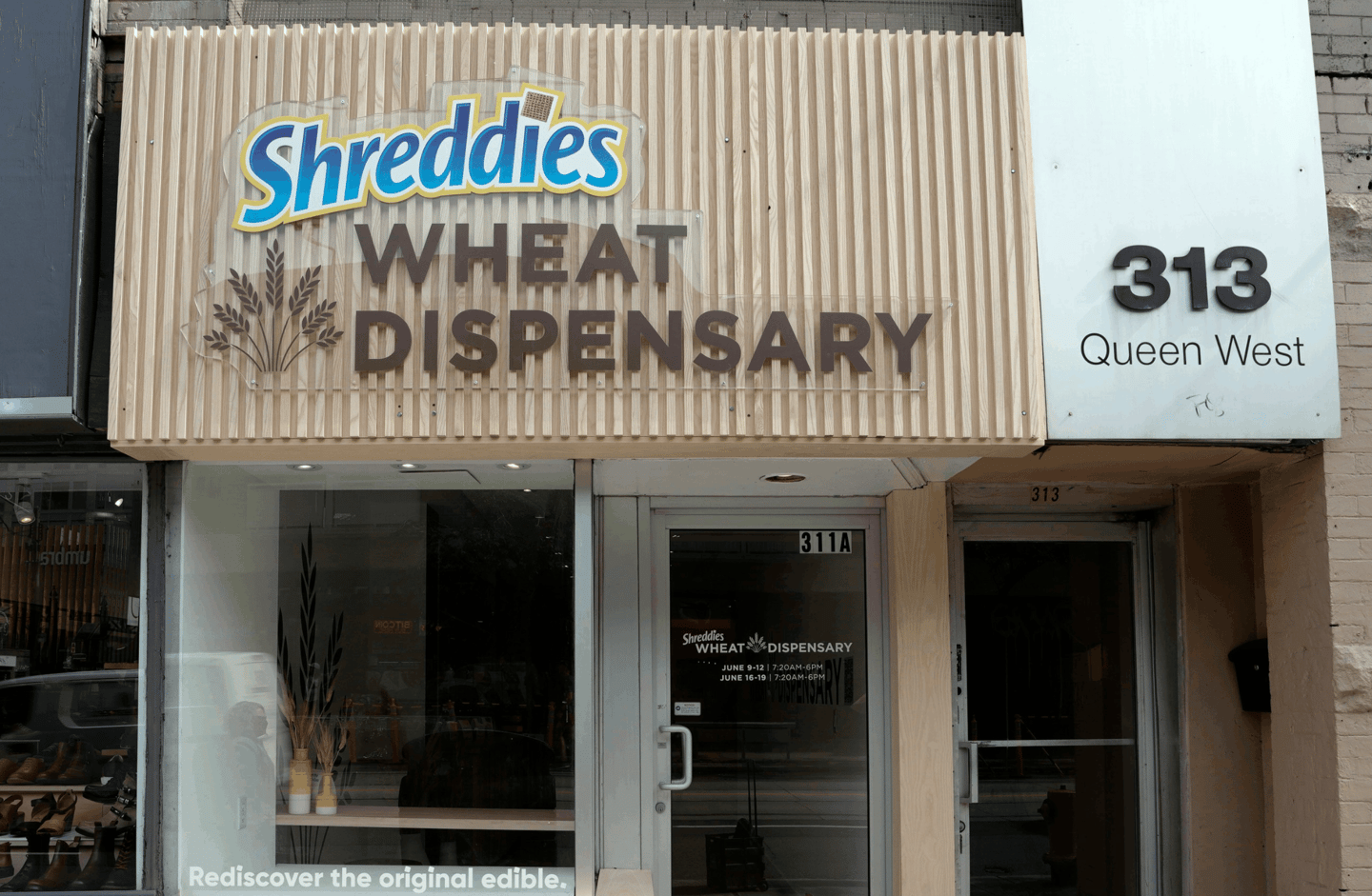 Shreddies Wheat Dispensary