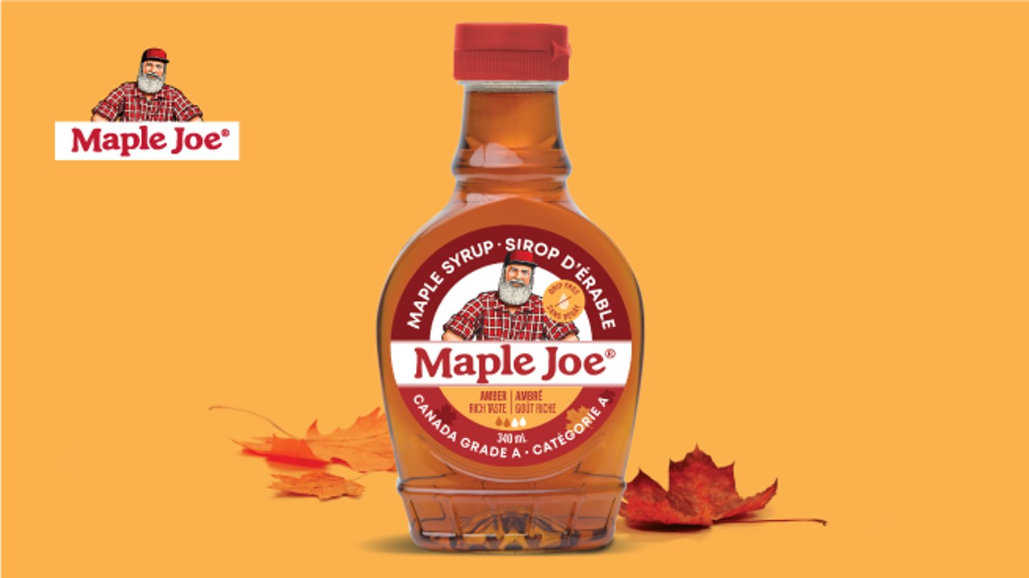 The Maple Joe squeezable bottle