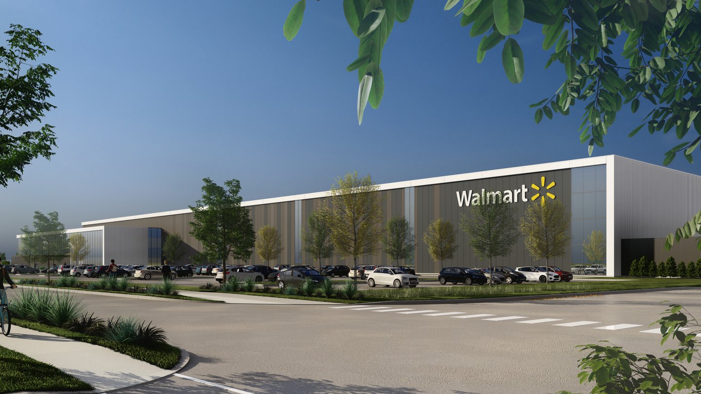 walmart canada A rendering of the Vaudreuil-Dorion, Que. fulfillment centre