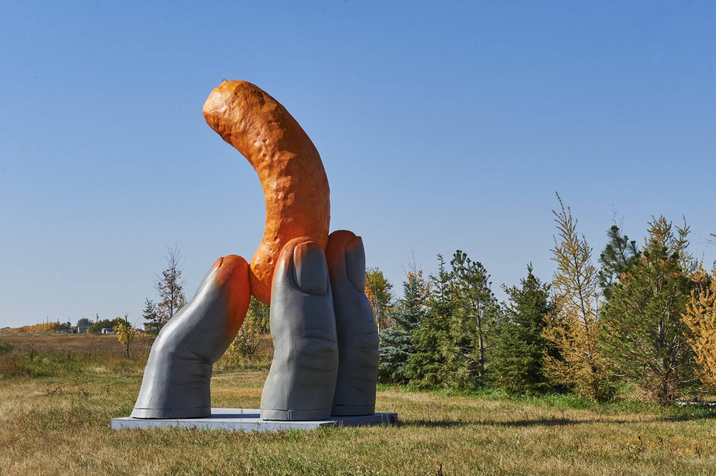 cheetos cheetle statue alberta