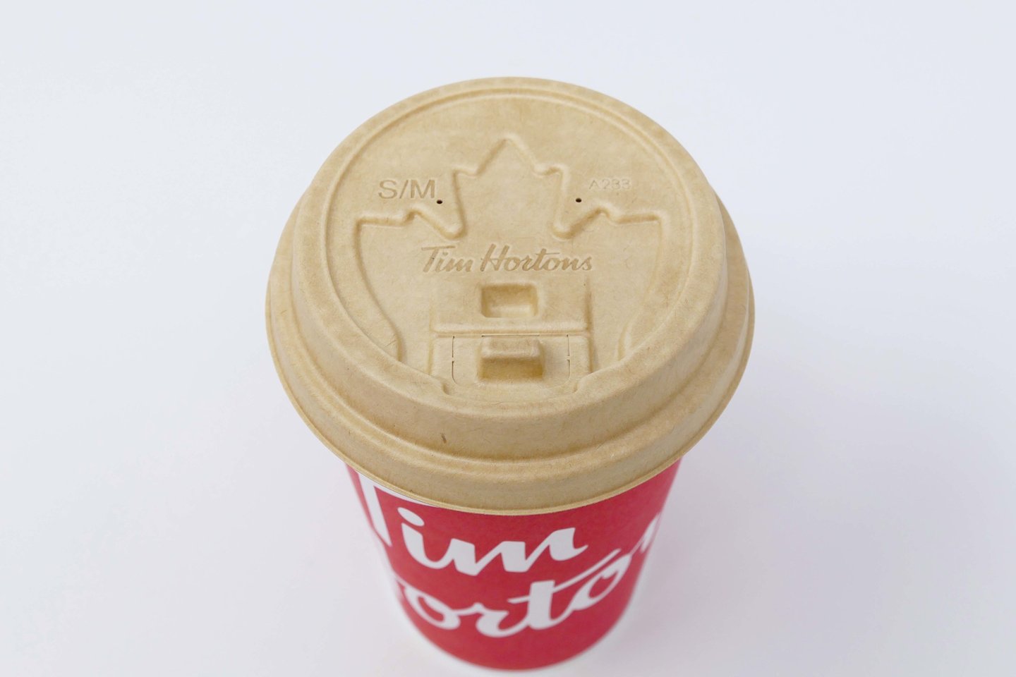 tim hortons compostable coffee lid
