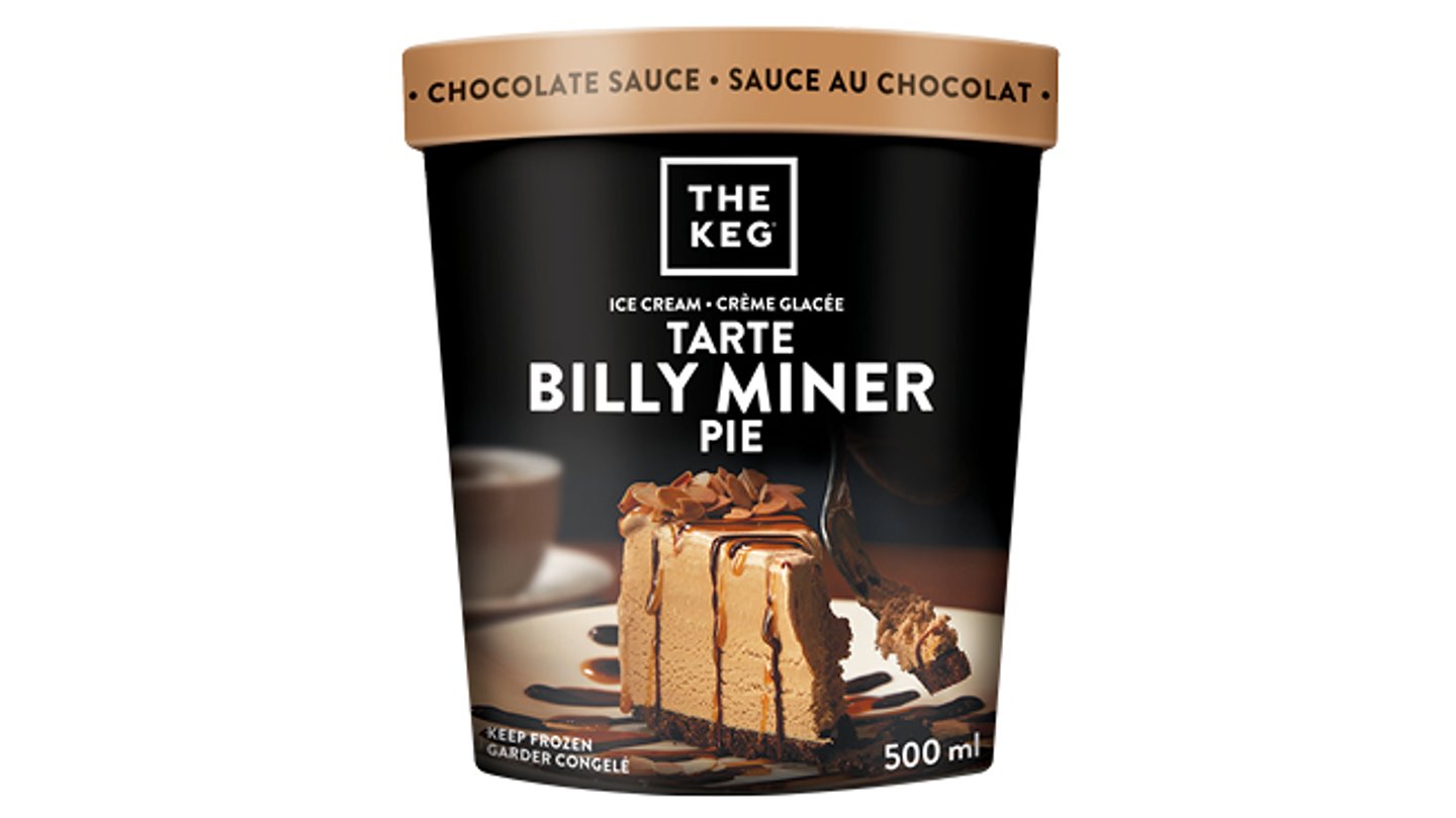 The Keg’s Billy Miner Pie Ice Cream