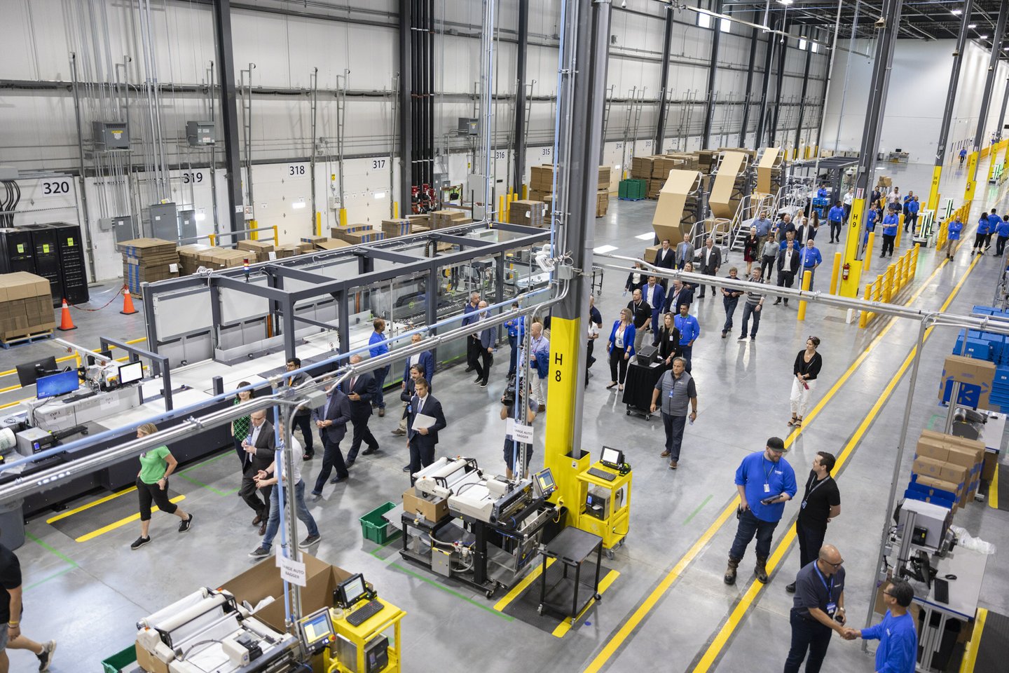 Walmart Canada opens first high-tech fulfillment centre in Western Canada in Rocky View County, Alberta