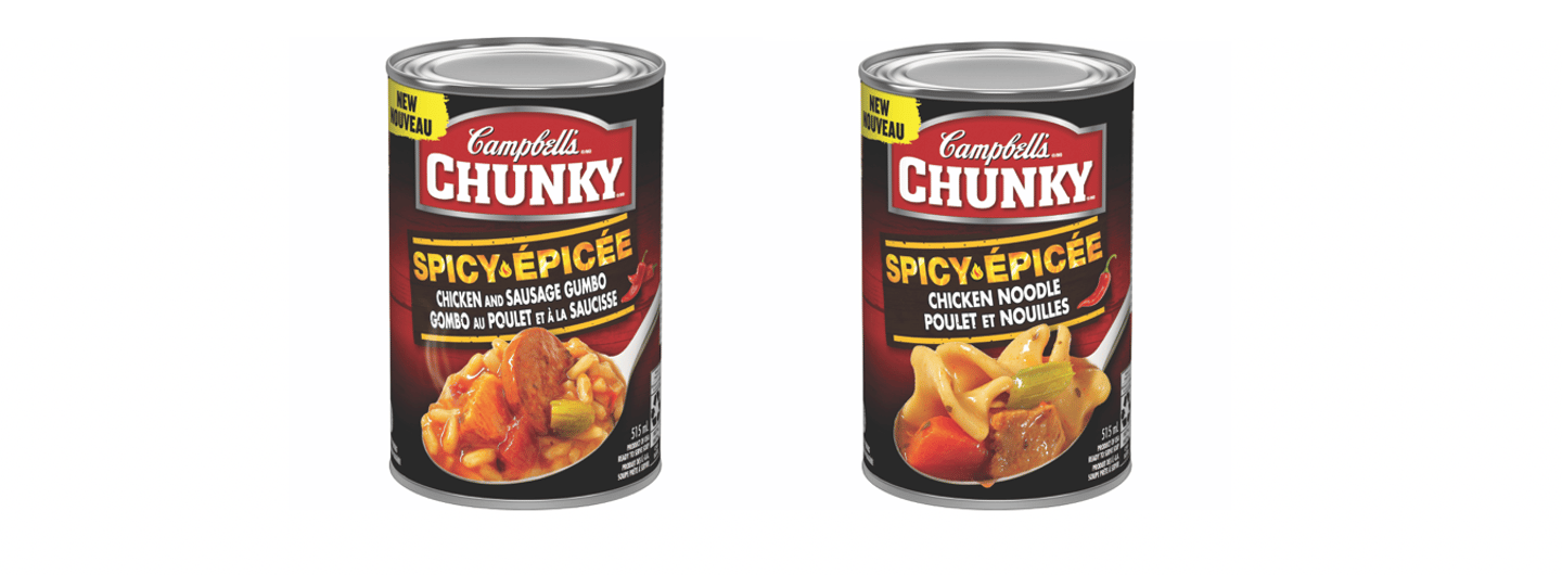 Campbell’s Chunky Spicy flavours 