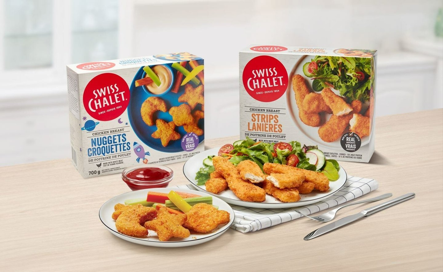 Swiss Chalet Chicken Fingers and Nuggets