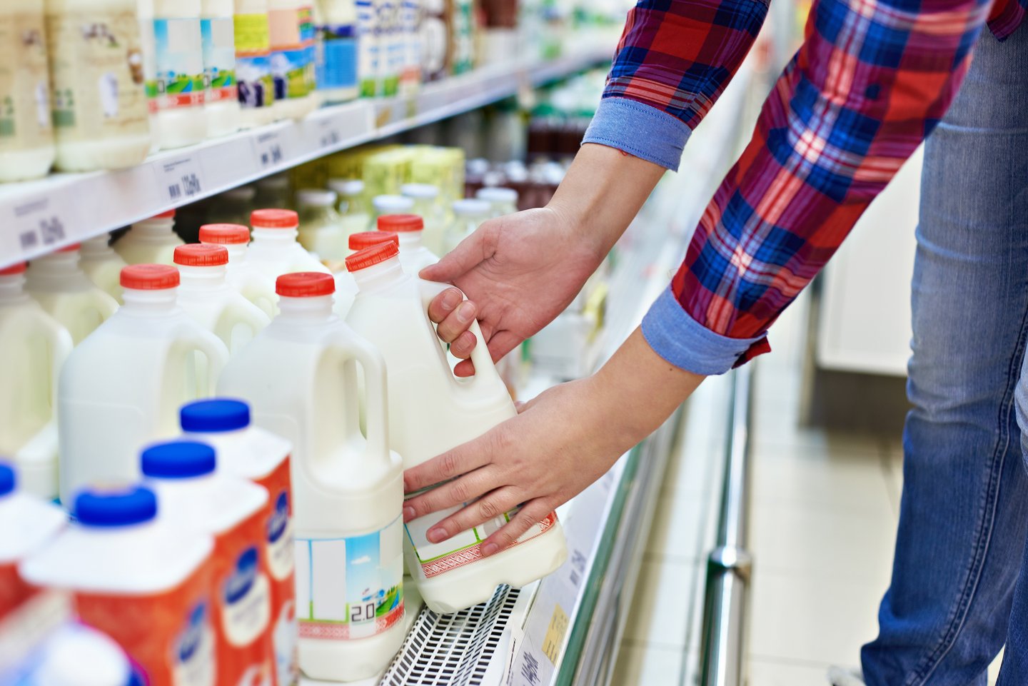 milk grocery store