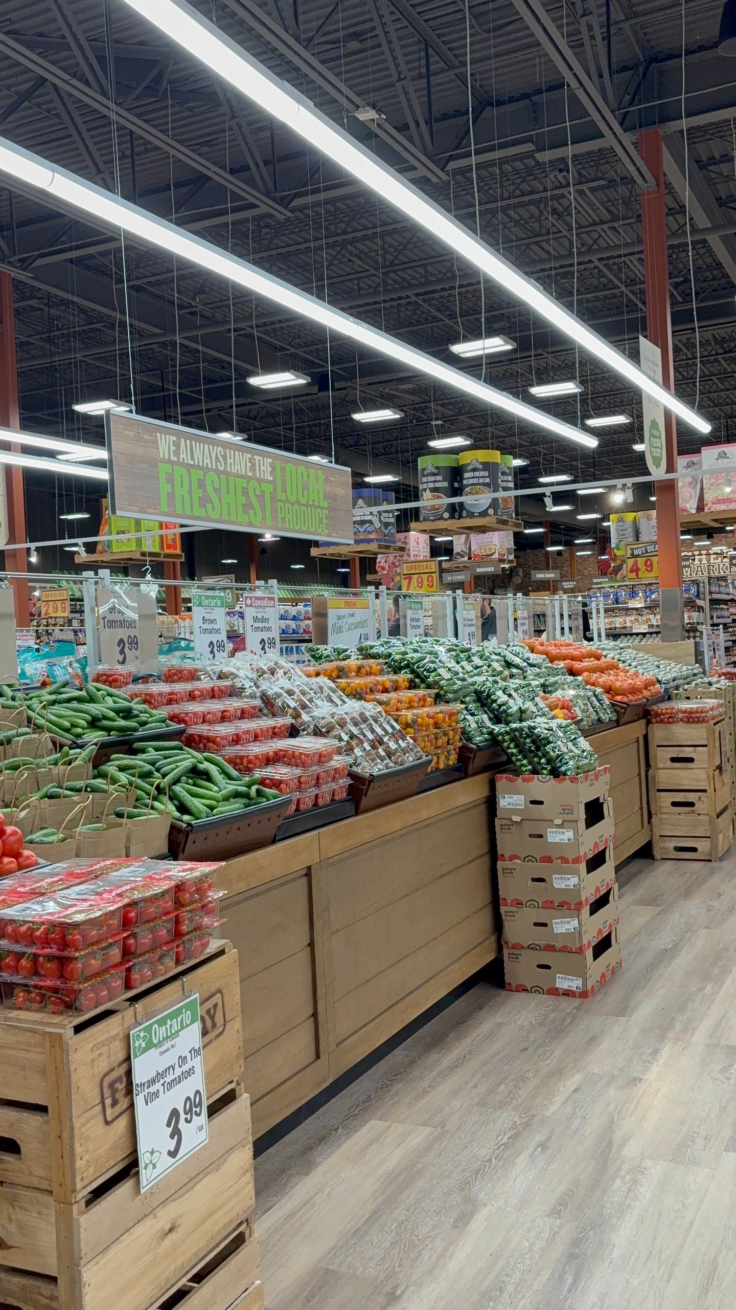 Produce section