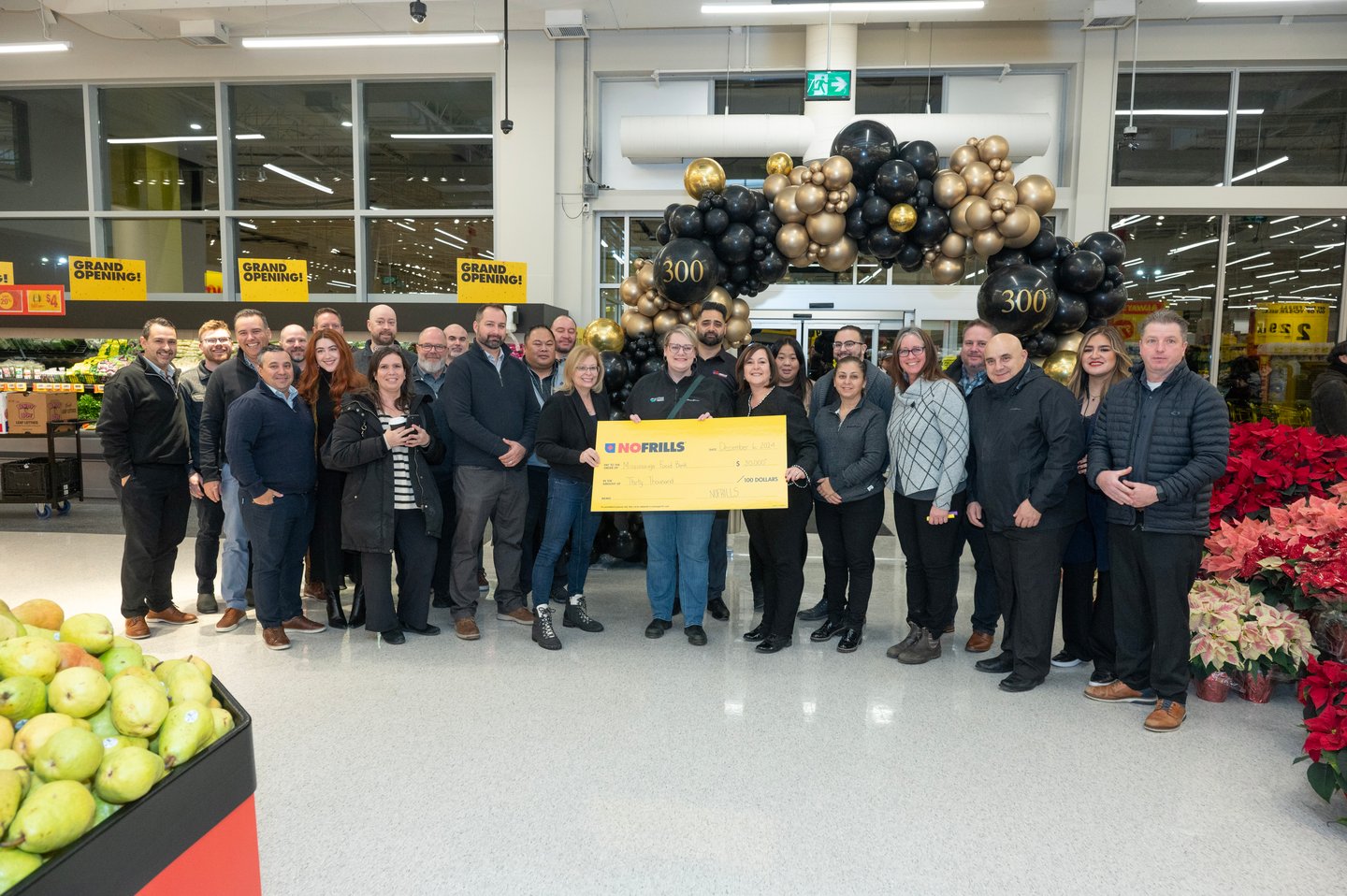 no frills cheque presentation