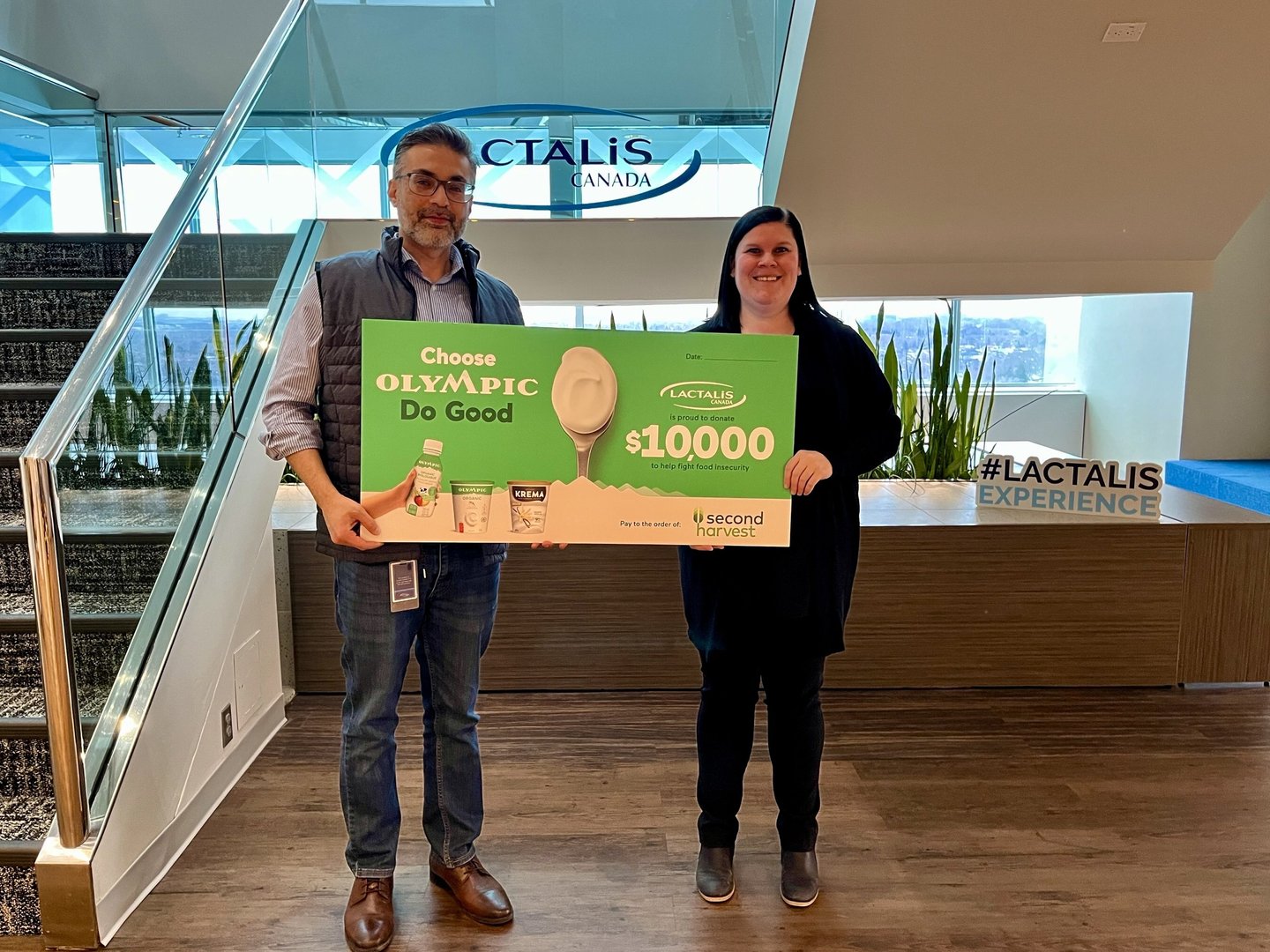 lactalis canada food banks donation