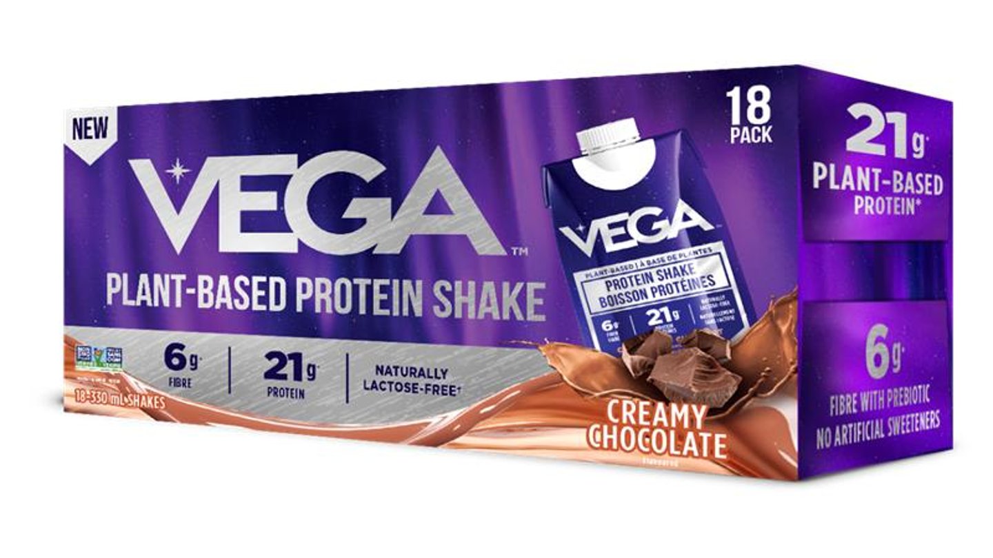 A case of Vega Ready-To-Drink Plant-Based Protein Shake
