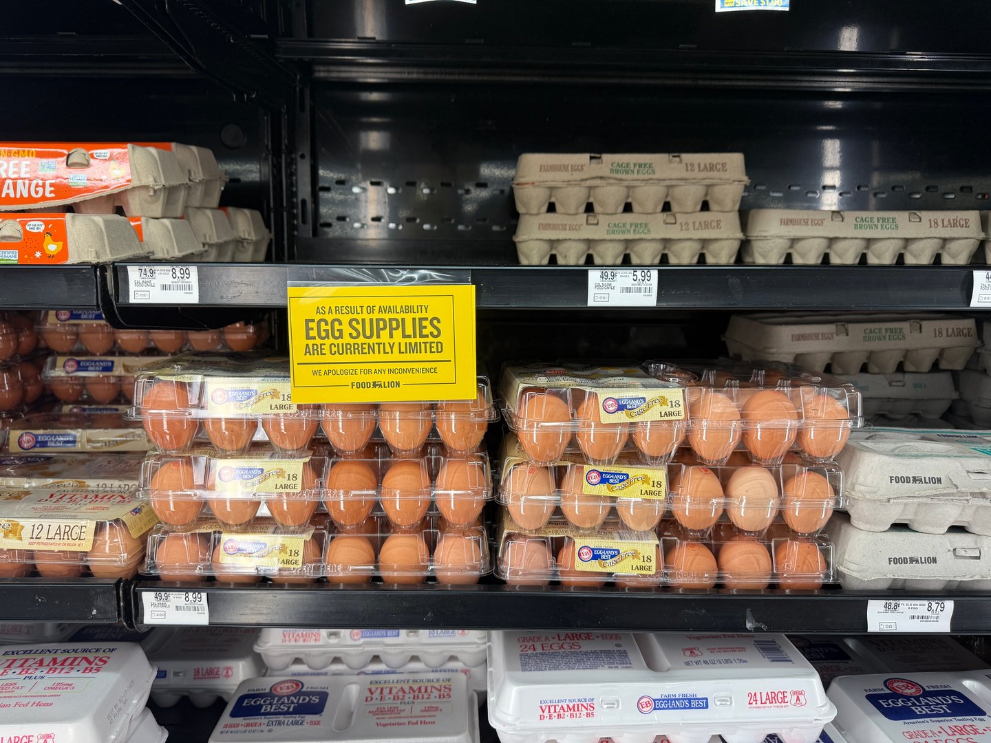 U.S. egg prices