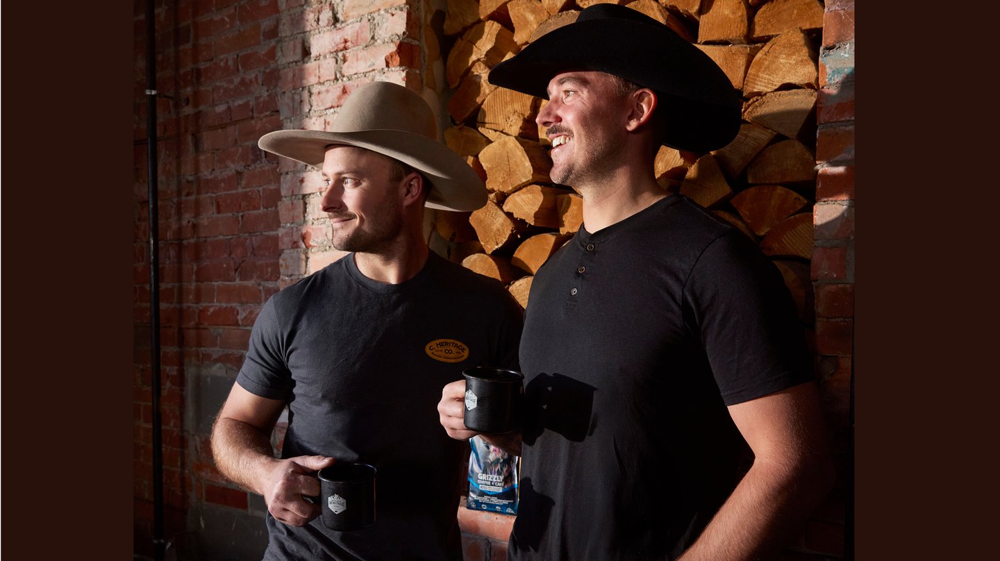 Jamie Parker and Mike Wenzlawe of Canadian Heritage Roasting Co.