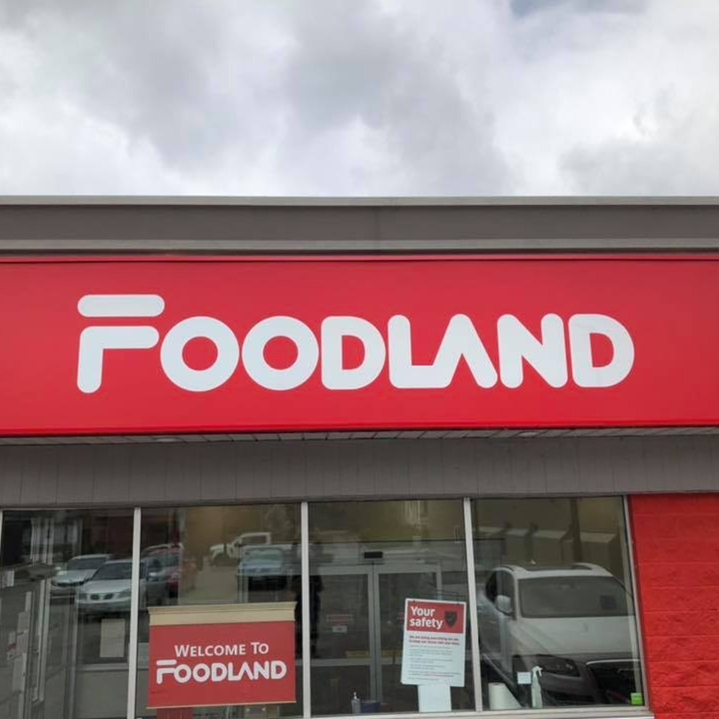 Outside the Ridgetown, Ont. Foodland.