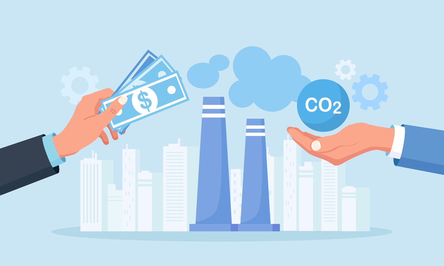carbon tax illustration