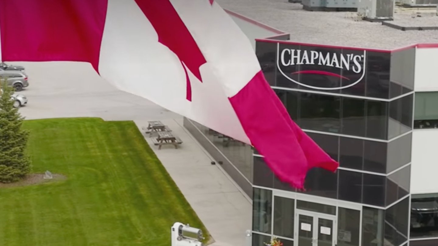 chapman's proud to be canadian video
