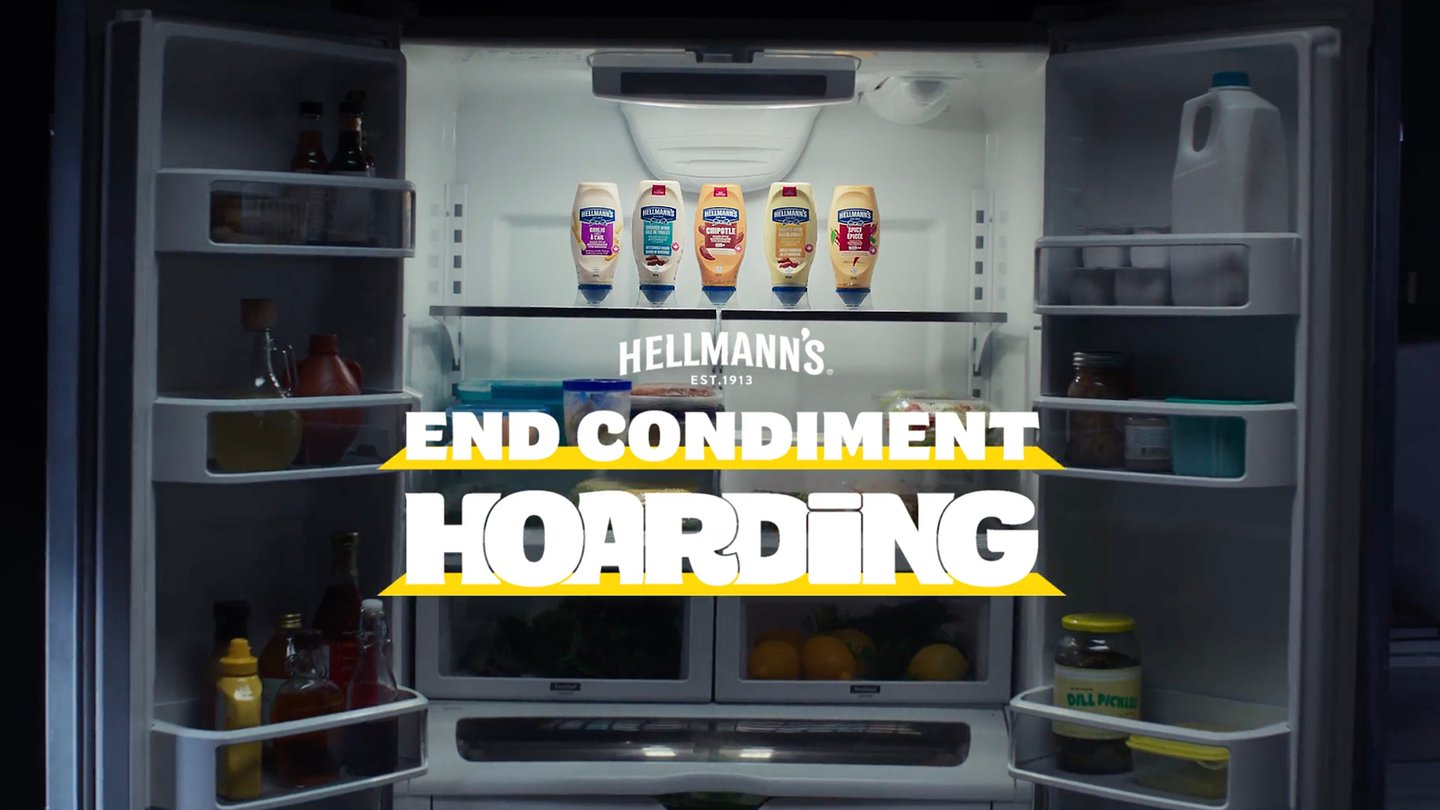 hellmann's condiment hoarding
