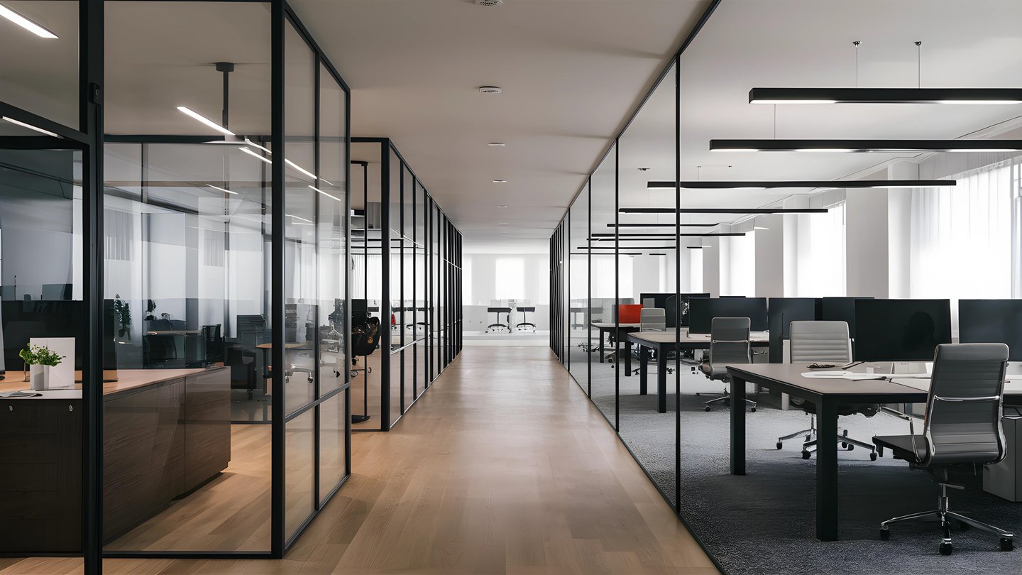 empty office building