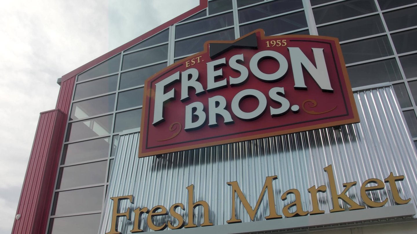 Exterior shot of a Freson Bros. store