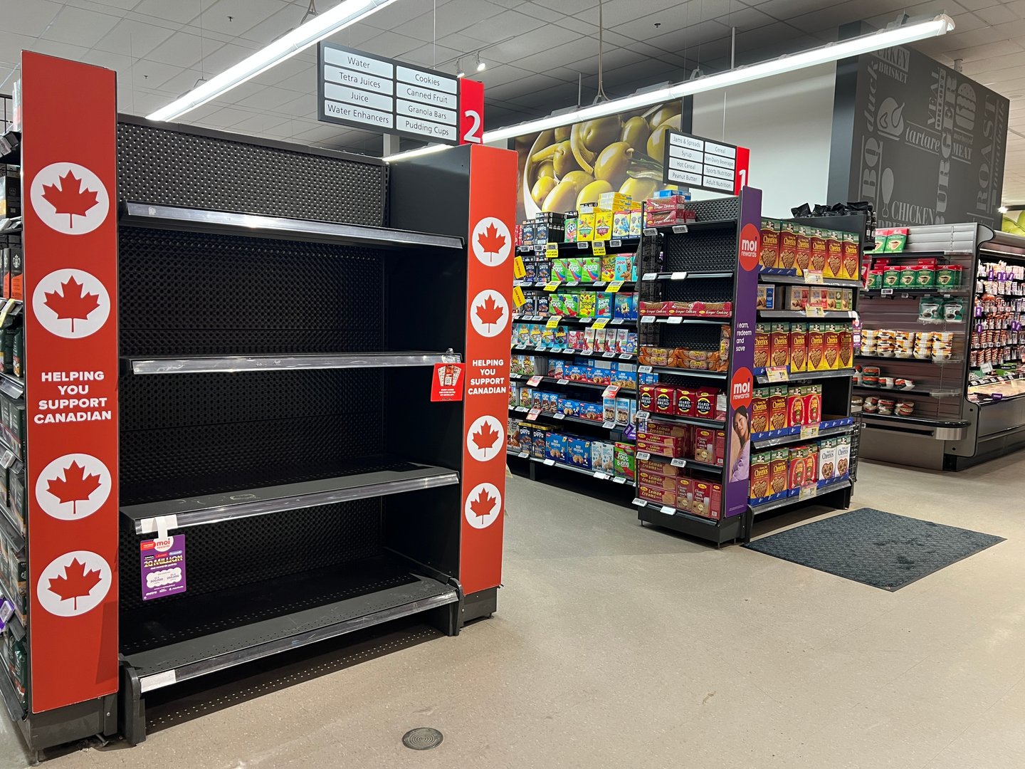 metro buy canadian display