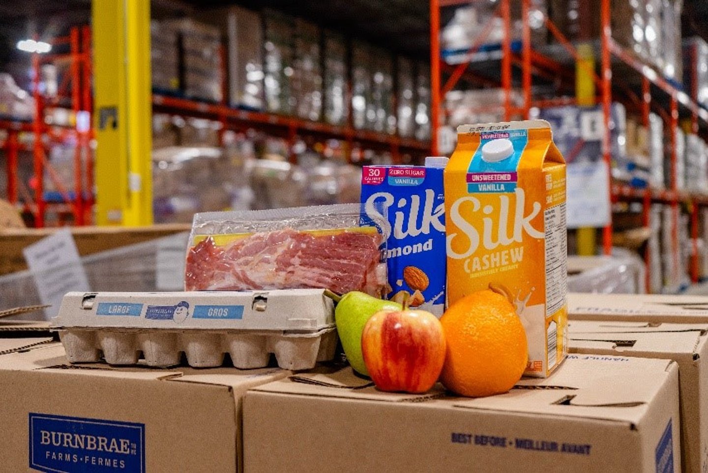 Food Banks Mississauga unpacks Rabba Fine Food’s donation