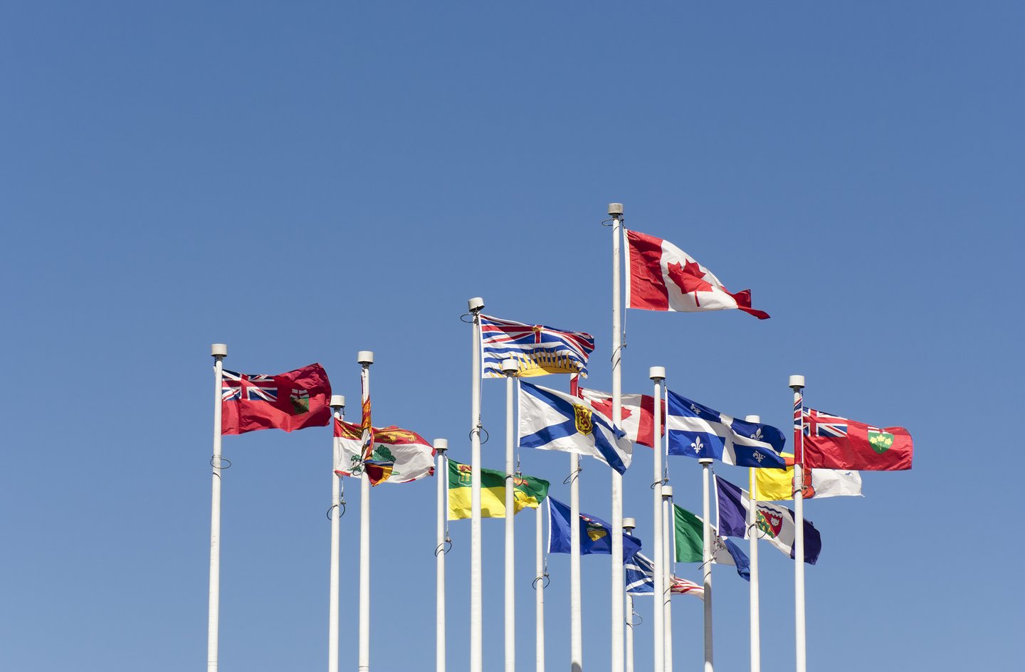 flags of the Canadian provinces