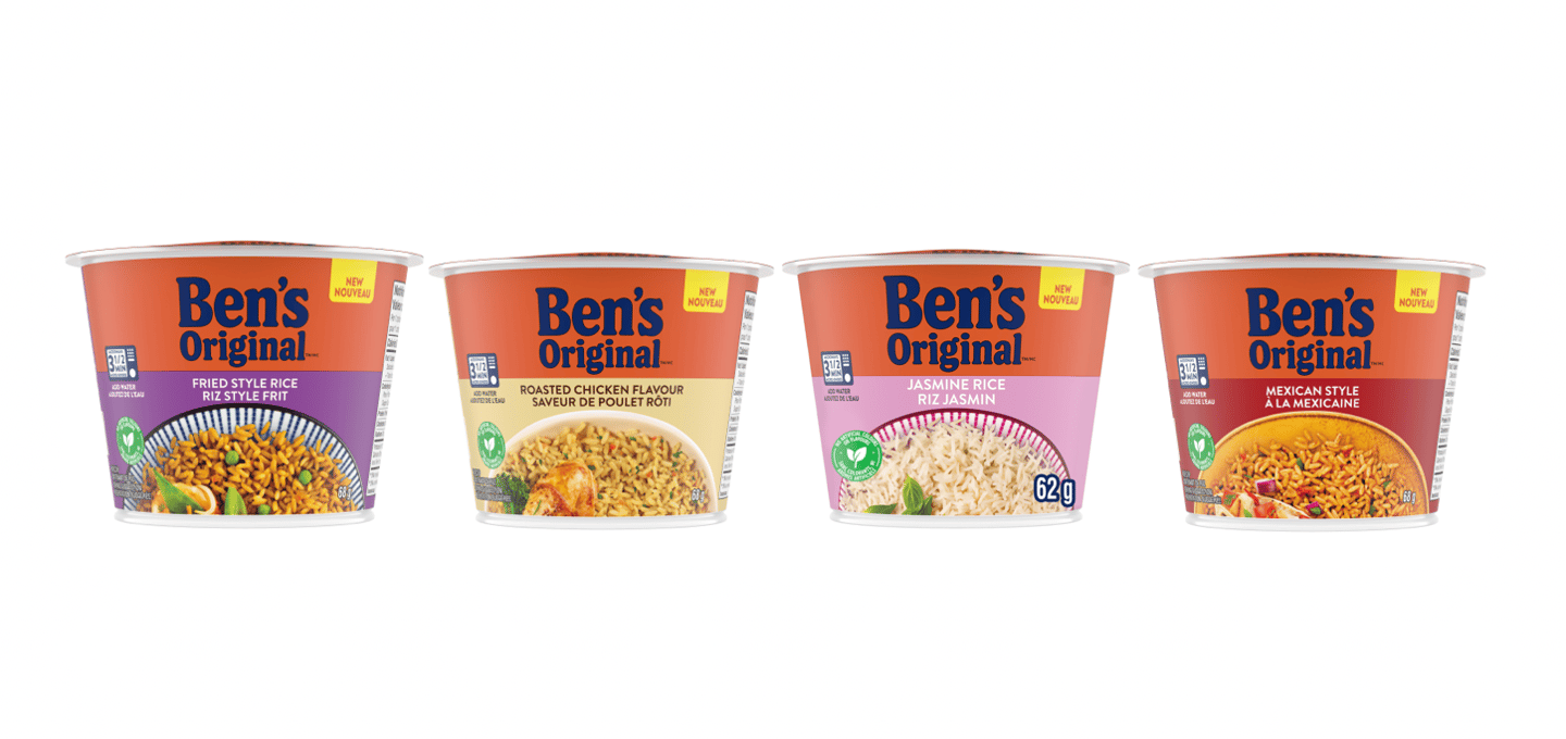 Cups of Ben's Original Single-Serve