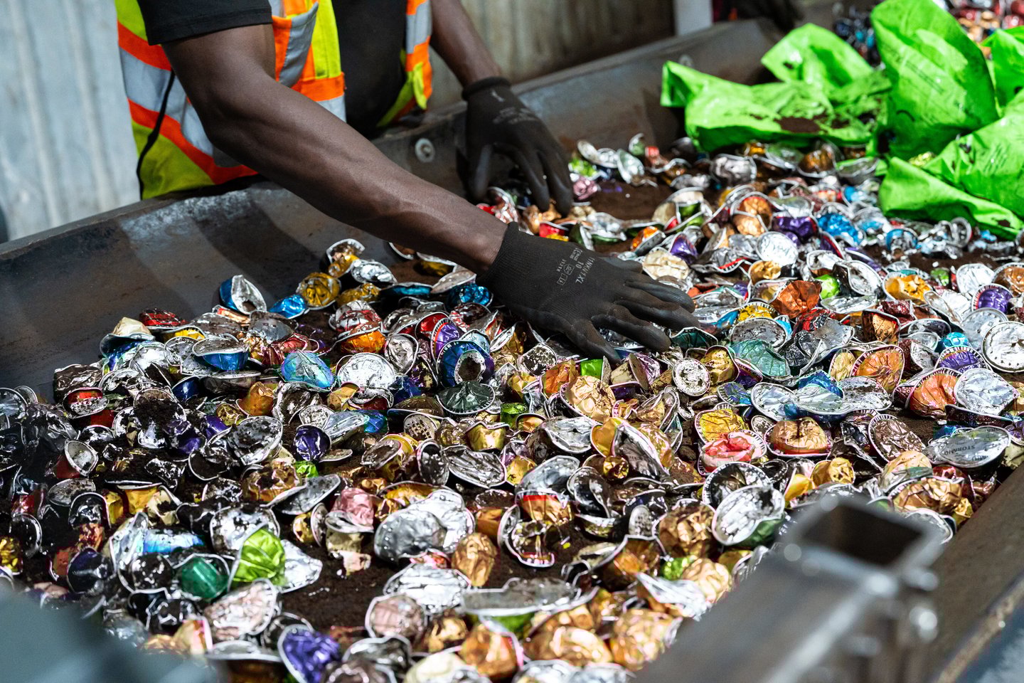 nespresso coffee recycling