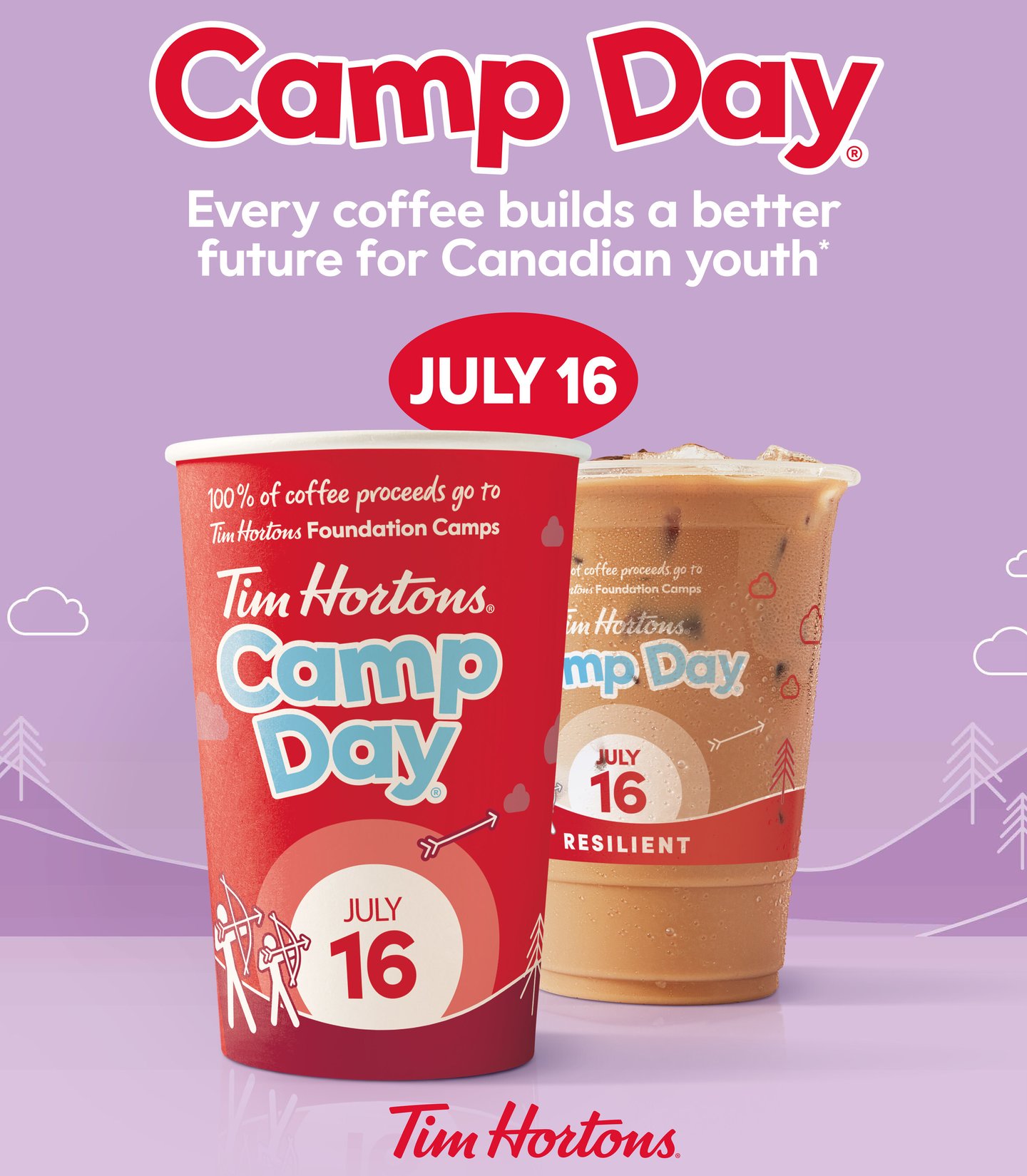 Tim Hortons Camp Day promotion