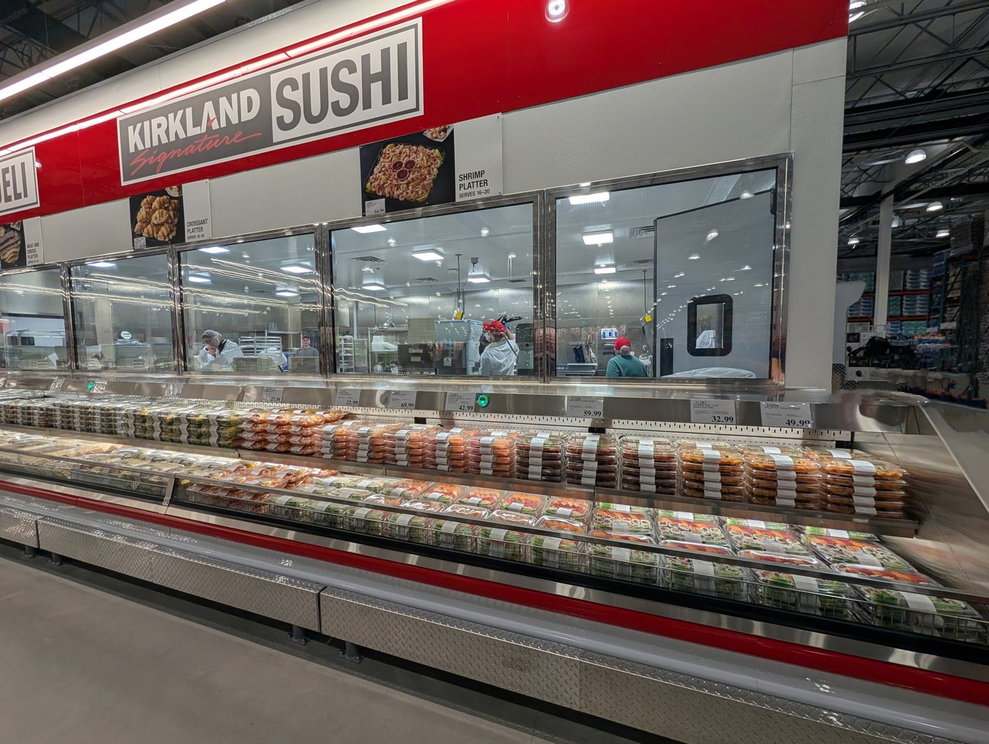 Costco sushi bar