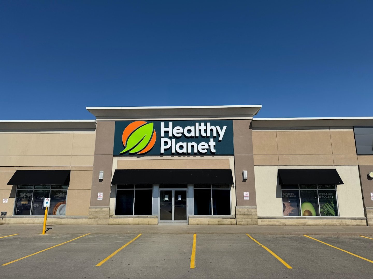 Exterior shot of a Healthy Planet