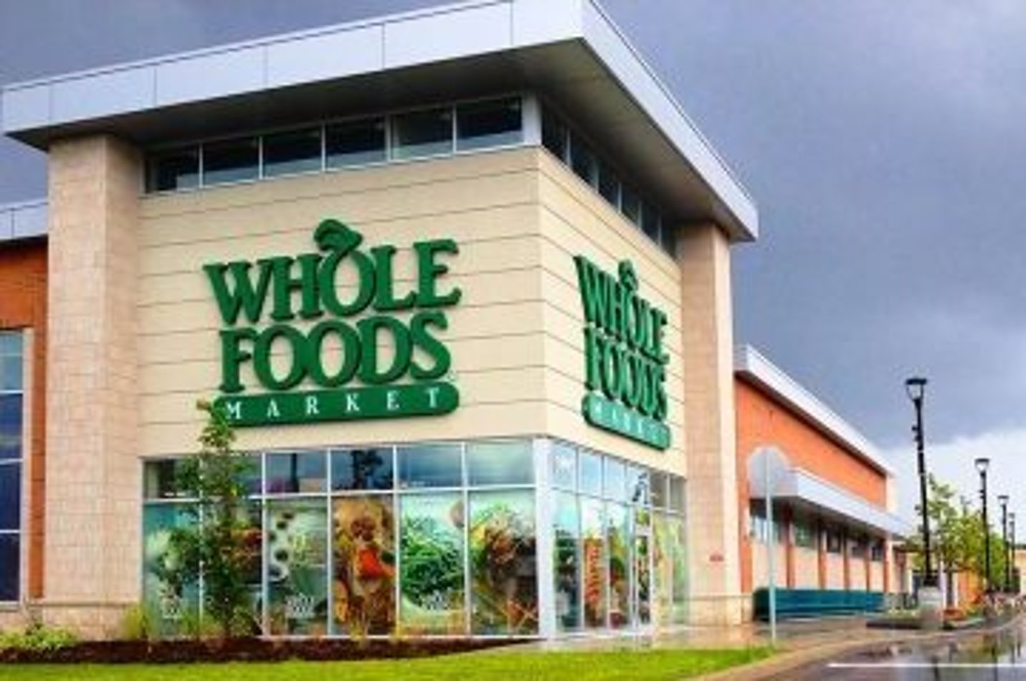 The outside of a Whole Foods Market store in Markham, Ont.
