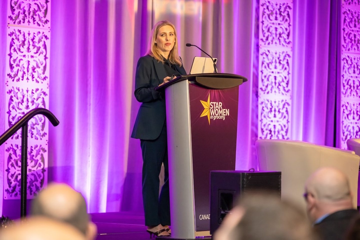 Cara Keating, PepsiCo Canada CEO, presents at Star Women in Grocery 2025