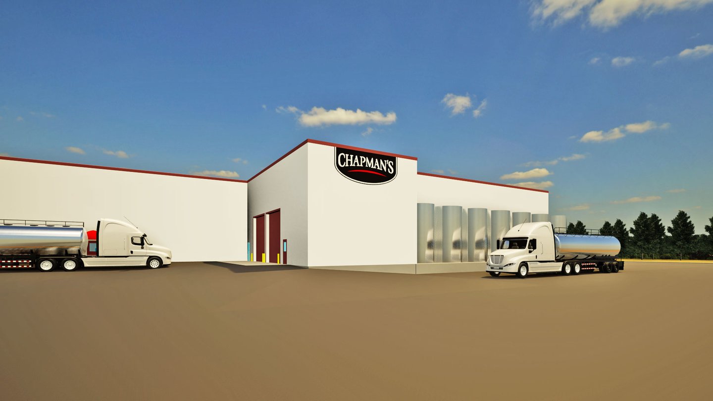 rendering of Chapman's new facility