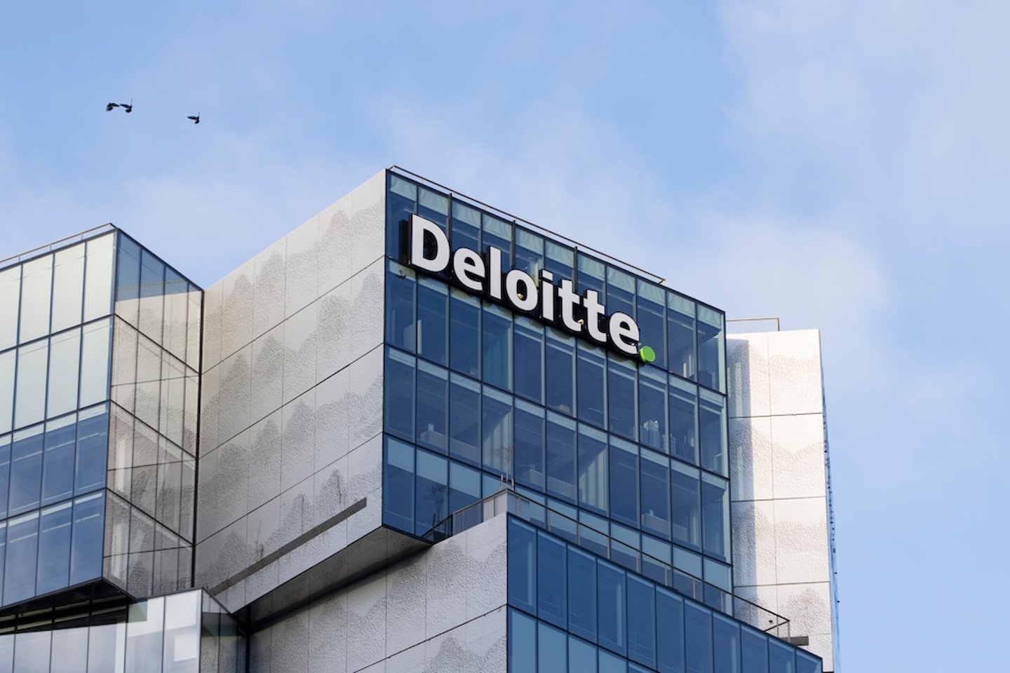 Deloitte Canada sign 