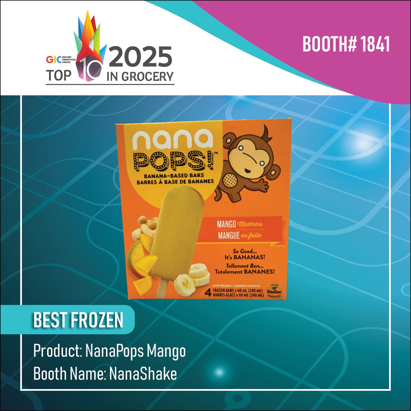 Best Frozen: NanaPops, Mango