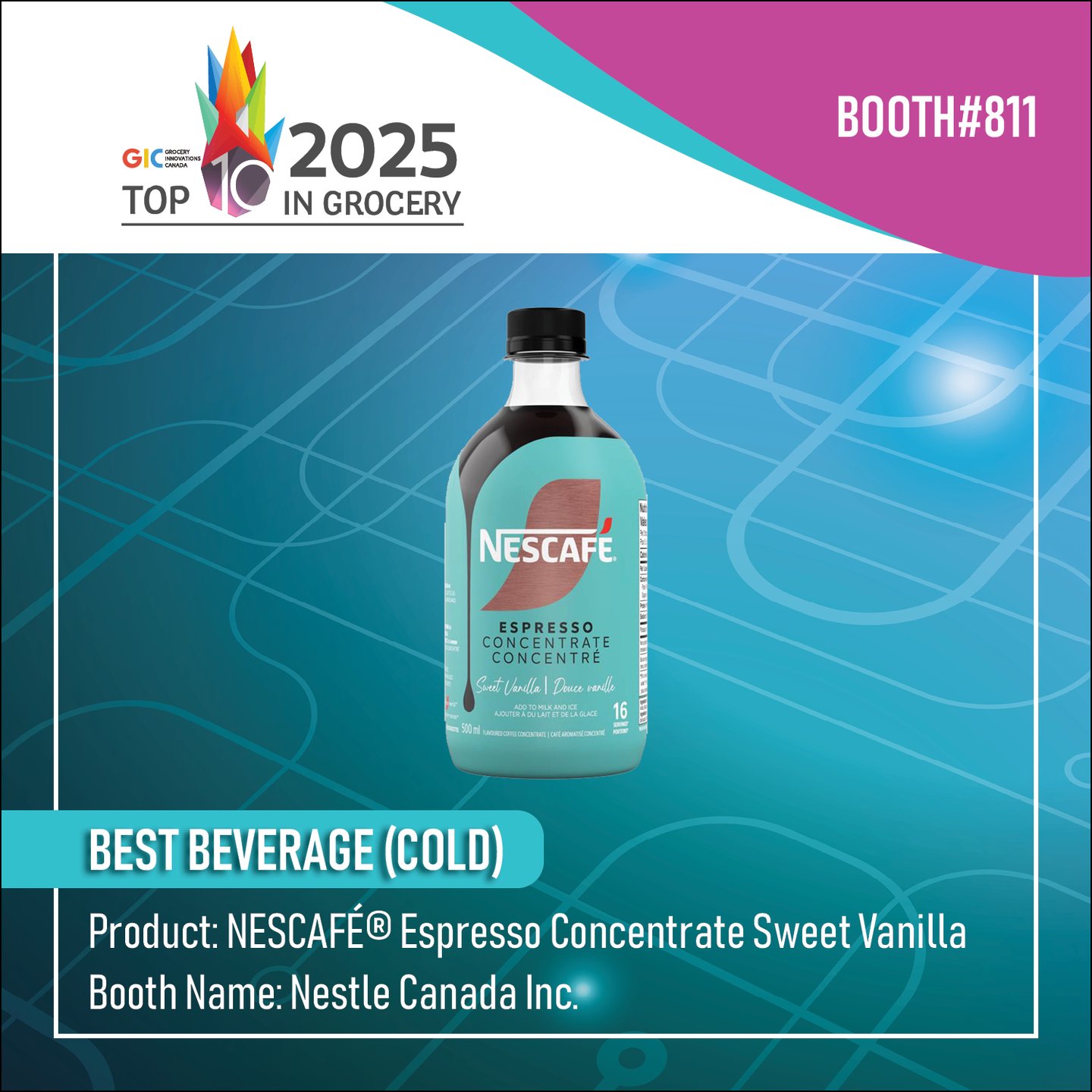 Best Beverage (Cold) Nescafe Espresso Concentrate, Sweet Vanilla, Nestle Canada Inc.