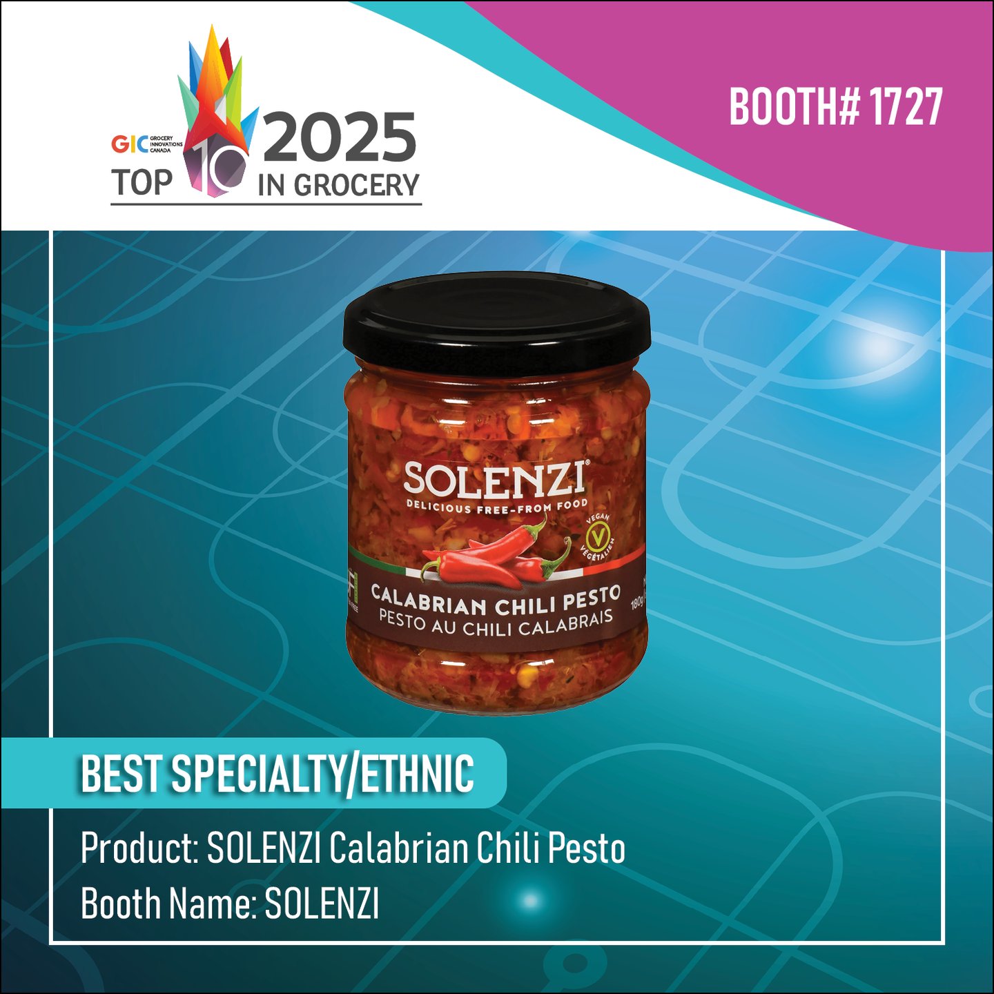 Best Speciality/ Ethnic: Solenzi Calabrian Chili Pesto