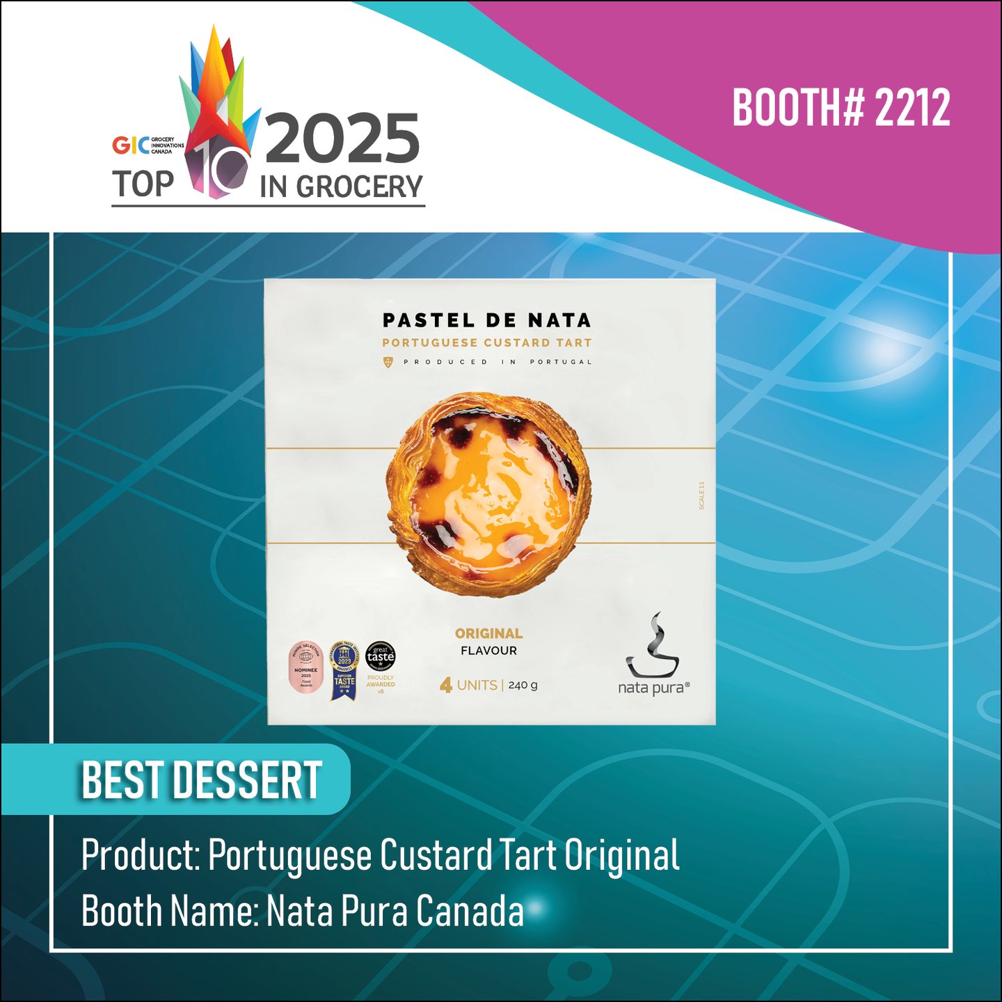 Best Dessert:  Portuguese Custard Tart, Original