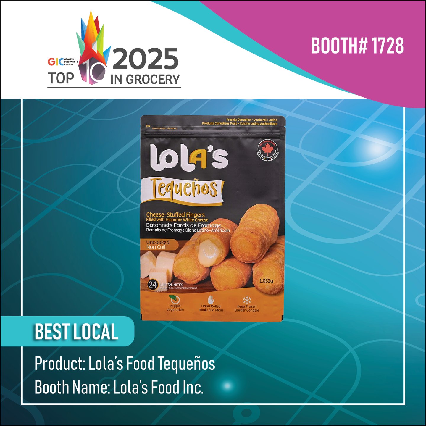 Best Local: Lola’s Food, Tequeños