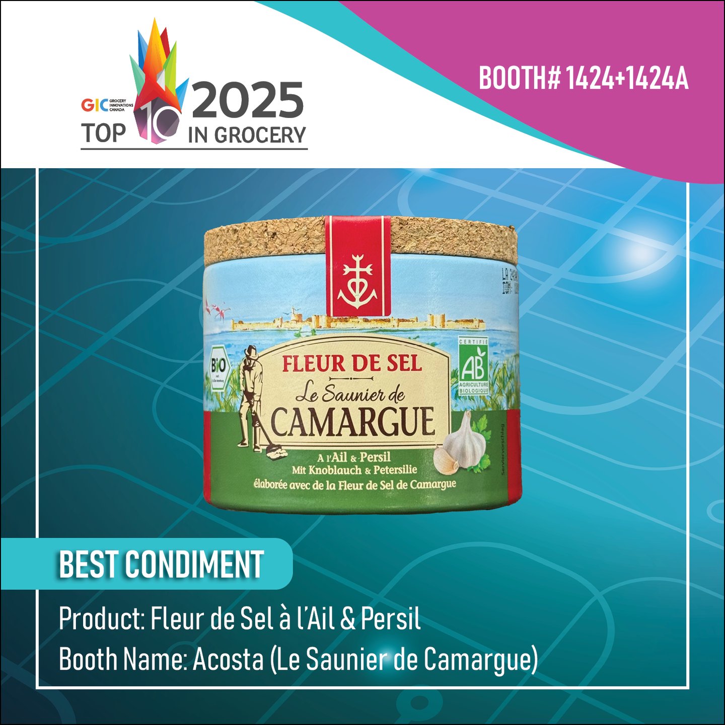 Best Condiment: Fleur de Sel, à l'Ail & Persil