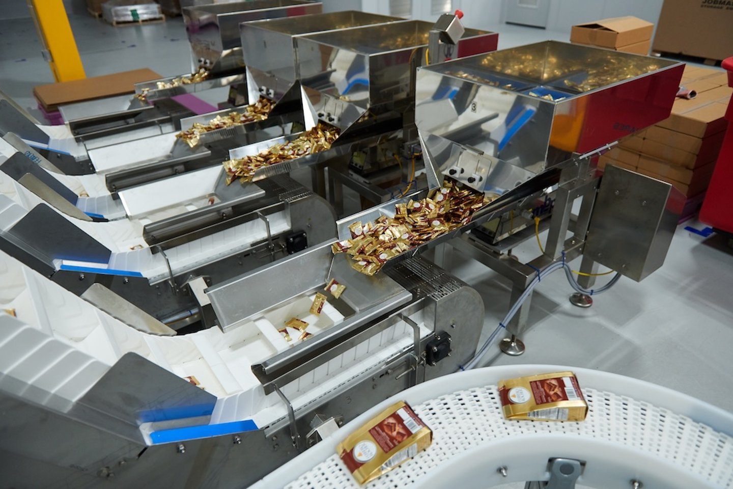 Ferrero Canada Brantford production line