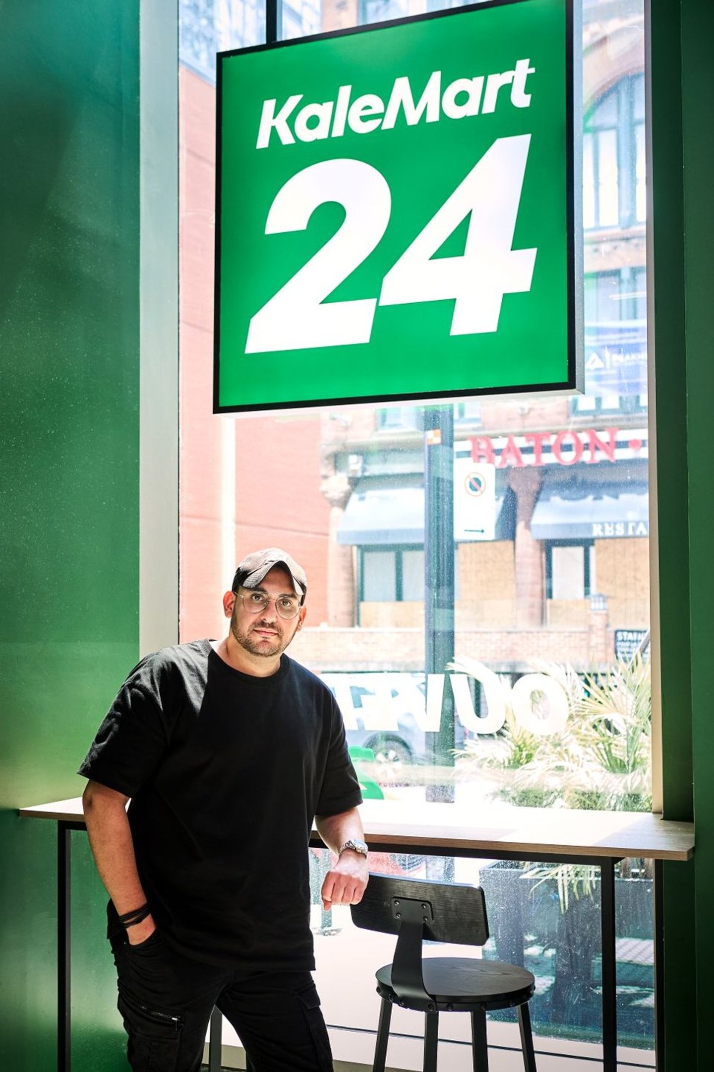 Oussama (Sam) Saoudi opened his first store in March 2024 and aims to have 250 KaleMart24 locations by 2028.