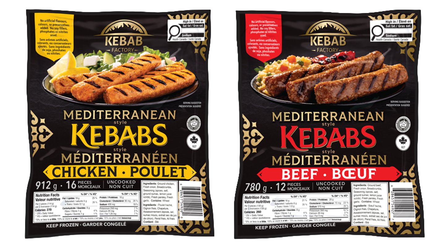 Mediterranean Chicken and Beef Kebabs