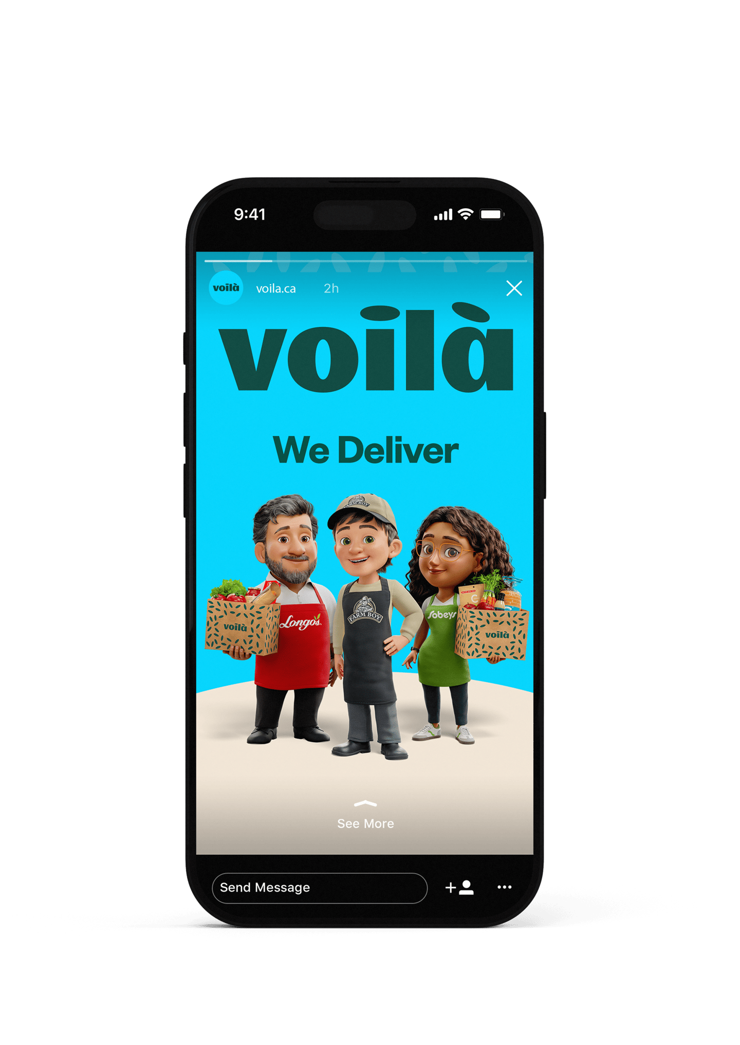 Voila digital campaign image Ontario