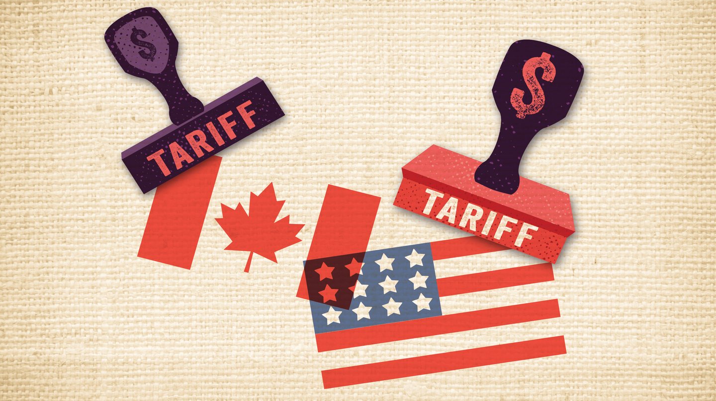 Canada-US tariff graphic