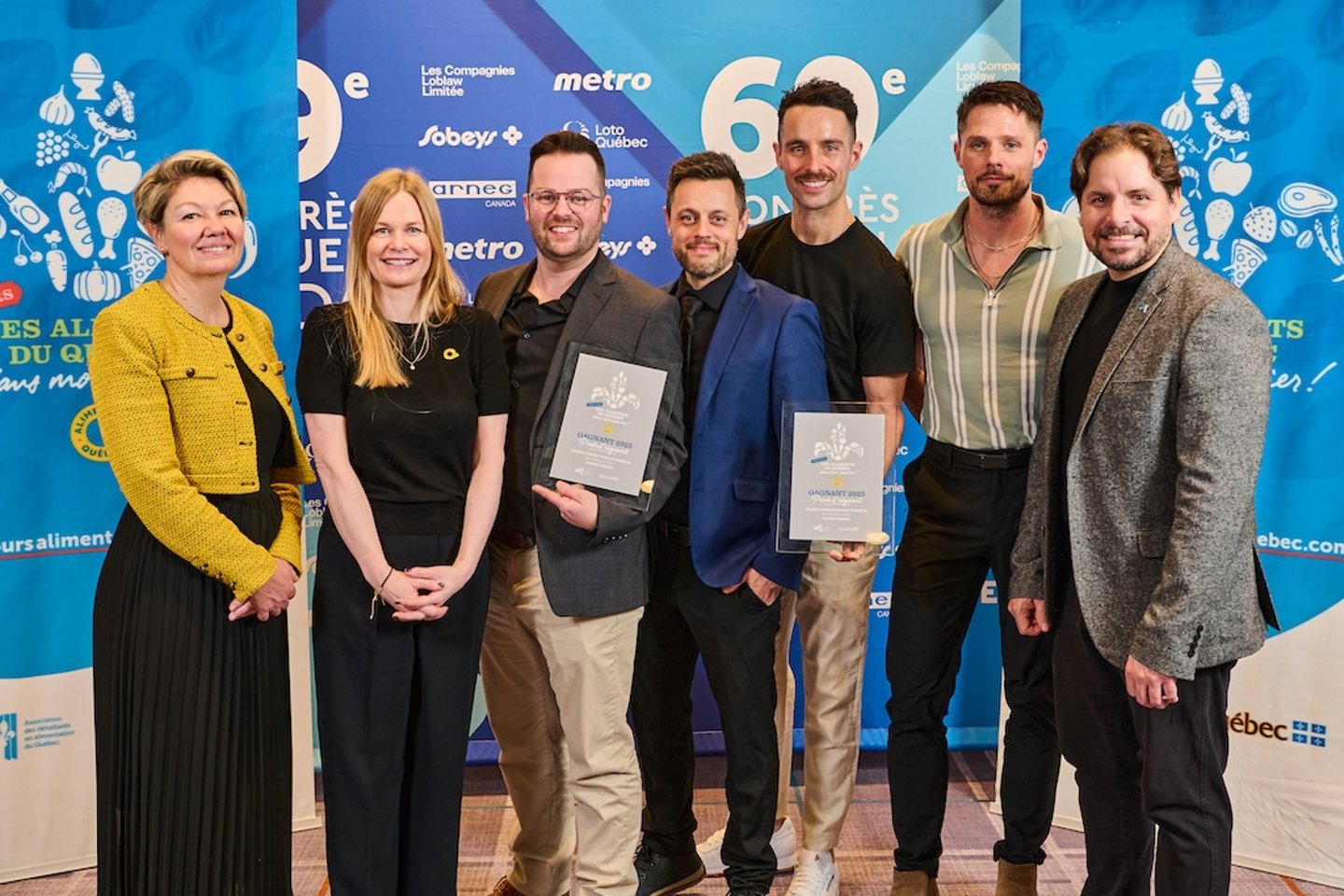 Quebec Food Retailers Association award winners